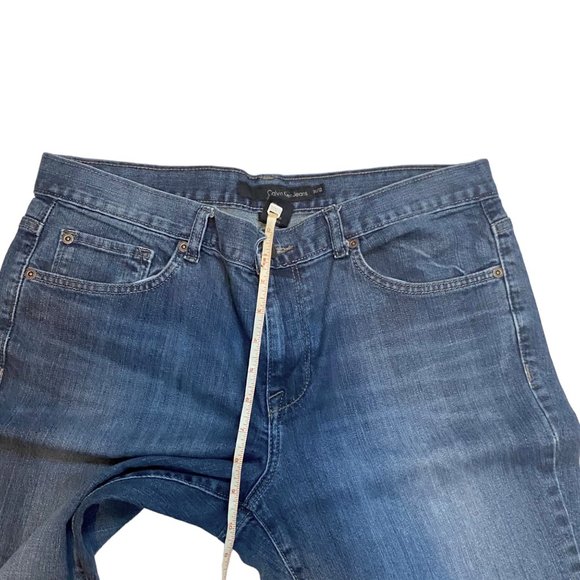 Calvin Klein Bootcut Mid Rise Jeans - Picture 10 of 16